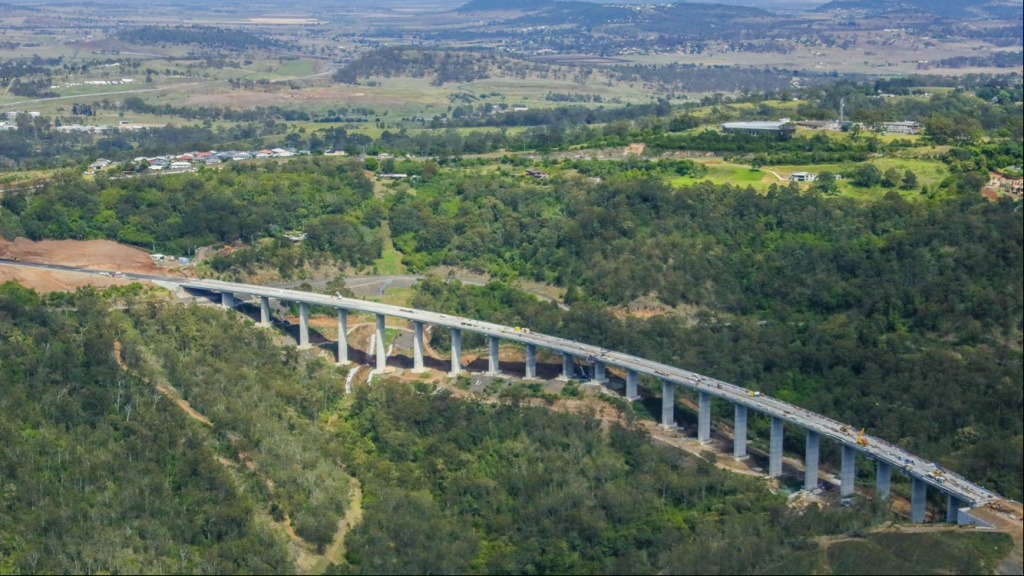 Niepe providing construction of the Toowoomba Second Range Crossing bridges, viaduct, culvert and fauna crossing structures