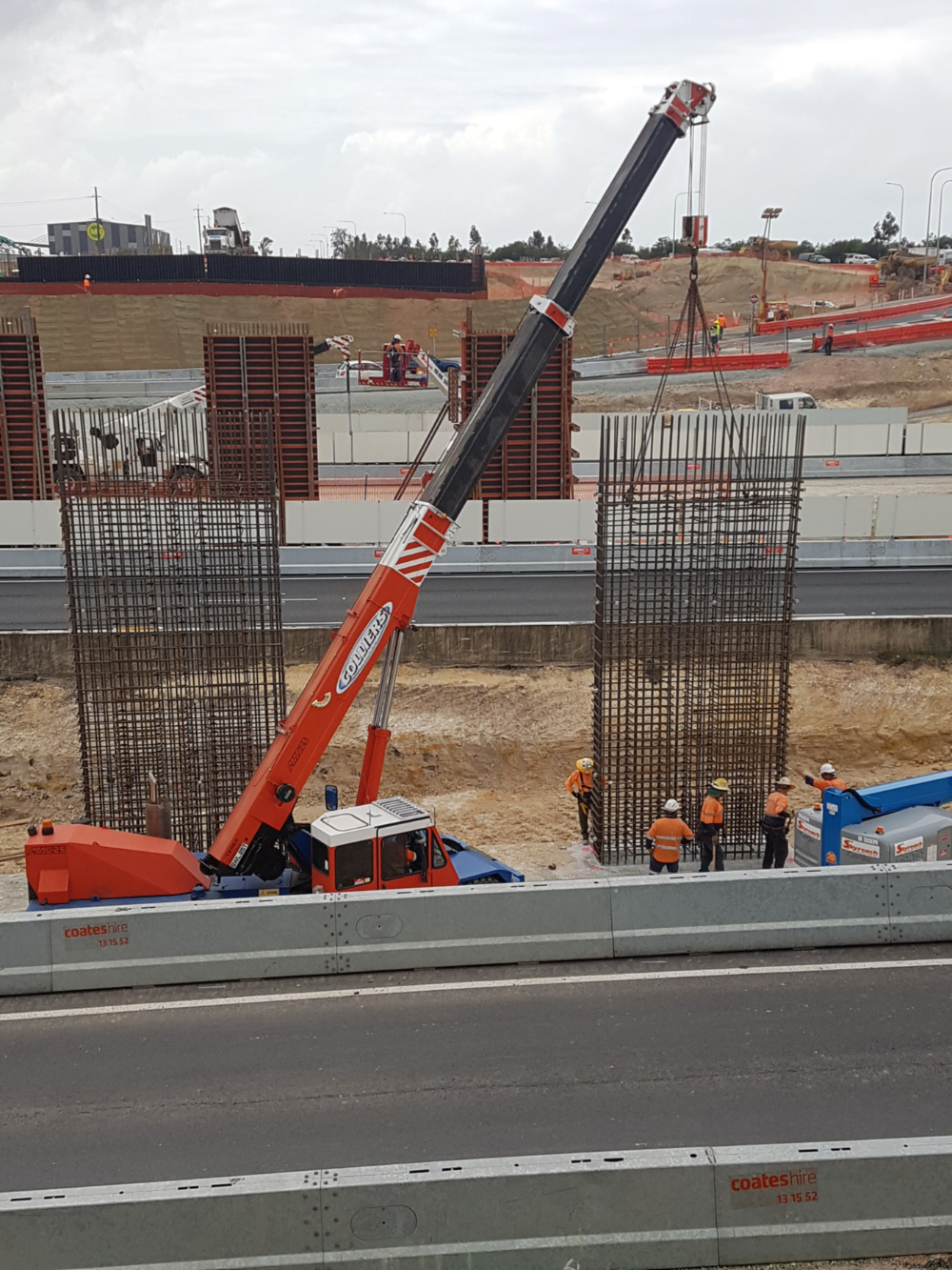 Subcontracted services for civilSubcontracted formwork and equipment services for civil infrastructure improvements on the Boundary Road Interchangeinfrastructure improvements on the Boundary Road Interchange